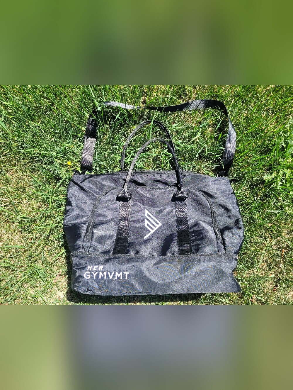 Black Gymvmt Tote Bag